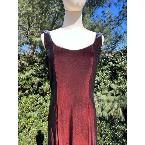 Vintage velvet dress - Picture 3 of 10